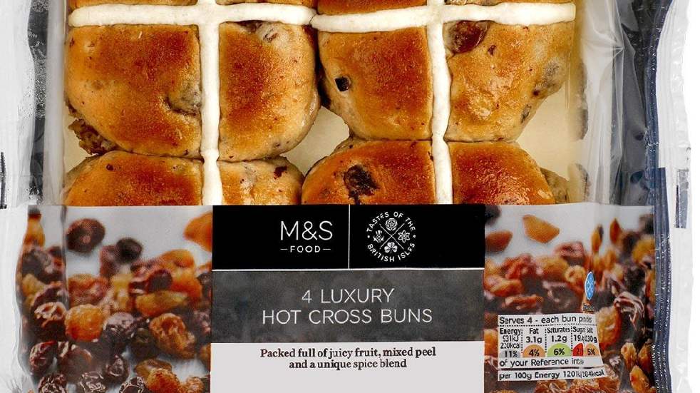 Hot cross buns taste test M&S Luxury Hot Cross Buns